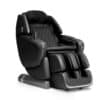 Black OHCO MDX Massage Chair, angled at 45 degrees