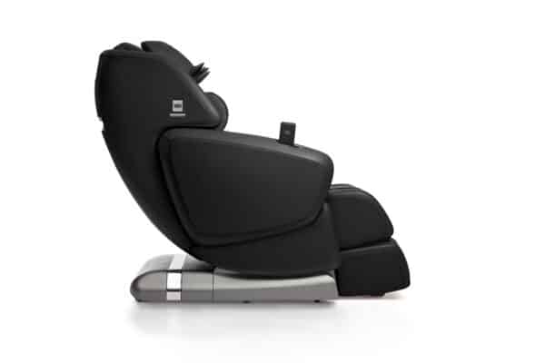 OHCO MDX Massage Chair in zero gravity position, Black colorway