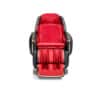 OHCO M.8LE Massage Chair in Rosso Nero, Front Closed Position