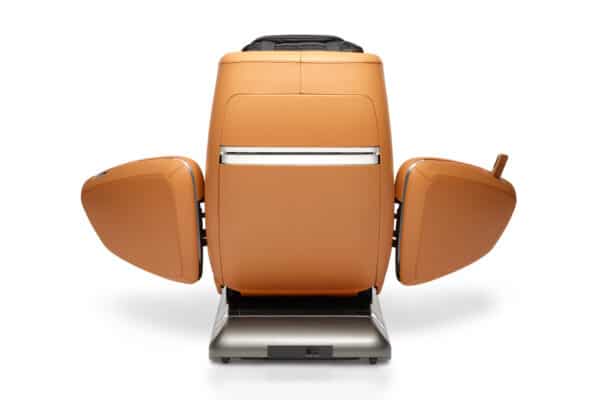 OHCO M.8 Massage Chair in Saddle, Back Open Position