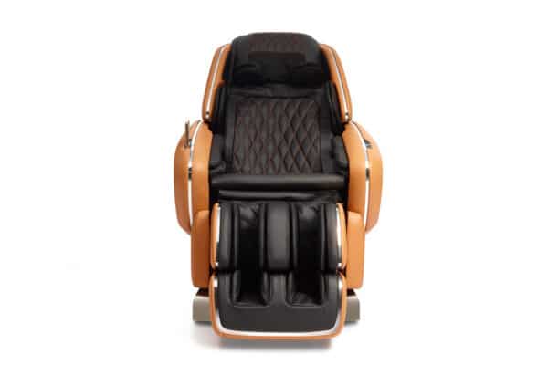 OHCO M8 Massage Chair in Saddle, Front Closed Position