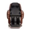 OHCO M.8 Massage Chair in Walnut, Front Closed Position