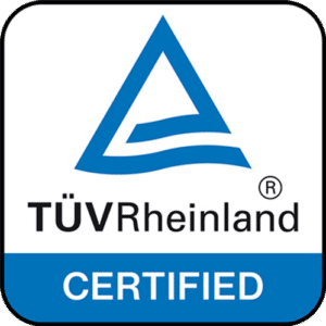TUVRheinland Certified Badge for M.8 Massage Chair and M.8LE Massage Chair