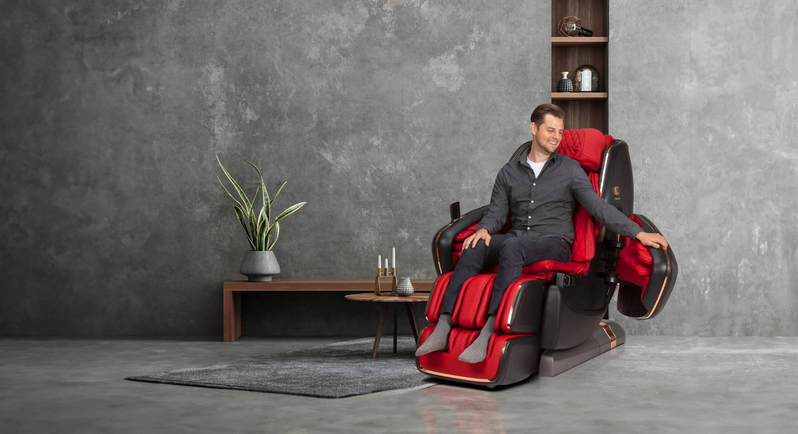 Explore the amazing features of the OHCO M8 luxury massage chair features