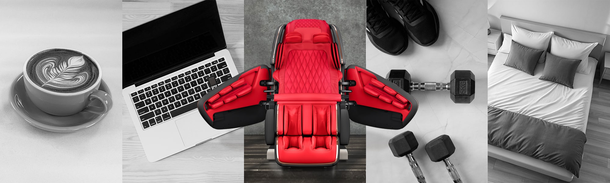 A luxury massage chair as part of your daily routine